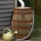 Genuine White Oak Rain Barrel