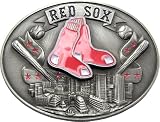 Enameled Boston Red Sox Belt Buckle
