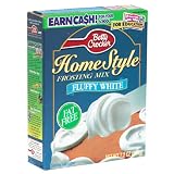 Betty Crocker Home Style Frosting Mix, Fluffy White, 7.2-Ounce Boxes (Pack of 12) by Betty Crocker Big Save
