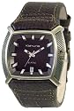 Kahuna - KW06004G - Montre Homme - Quartz analogique - Bracelet en Cuir Marron foncé