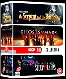 Review Universal Pictures UK  / The Serpent And The Rainbow / John Carpenter's Ghosts Of Mars / Stephen King's Sleepwalkers