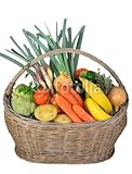 IMAGE OF Wallmonkeys Peel and Stick Wall Decals - A Basket of Fresh Lgumes. - 60
