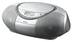 Sony CFD-S350 CD/Cassette Portable Boombox (Silver)