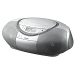 Sony CFD-S350 CD/Cassette Portable Boombox (Silver)
