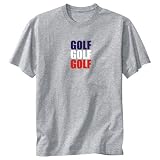 T-Shirt Heather Gray  Triple Golf  Sports