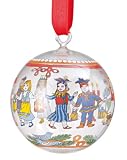 Produkt-Bild: Hutschenreuther Glaskugel 2011 mit Originalverpackung, Kristall Weihnachtskugel Kugel Kristallkugel Design von Ole Winther / Glass Ball / Sfera cristallo