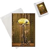 Photo Jigsaw Puzzle of Art Nouveau lamp in the Musee de lEcole de Nancy, Nancy, Lorraine, France, from Robert Harding