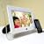 Digizo 7" Digital Photo Picture Frame Infracurve, MP3/Video Player - With Remote 7 inch