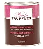 Upper Canada Soap And Candle Body Truffles Bath Powder, Double Chocolate Raspberry, 10-Ounce Tins (Pack of 2)