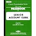 Senior Account Clerk (Passbooks for Career Opportunities)