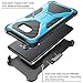 Galaxy Note 7 Case, i-Blason Transformer [Kickstand] Samsung Galaxy Note 7 2016 Release [Heavy Duty] [Dual Layer] Combo Holster Cover case with [Locking Belt Swivel Clip] (Blue)