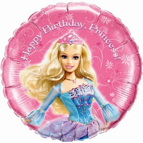 Barbie Island Princess Happy Birthday 18 Mylar Balloon