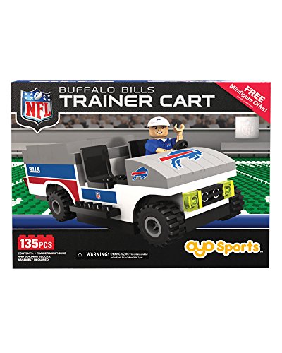 Oyo NFL Buildable Trainer Cart (135-piece)
