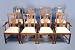 Set of 8 Mahogany Chippendale Dining Chairs
