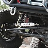 Rugged Ridge 18475.03 ORV Steering Stabilizer for 07 Up Wrangler JK 2 Door and 4 Door