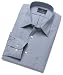 Dockers Men's Blue Ticking Stripe Shirt