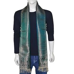 Mens Clothing Neck Scarf Men Accessory Silk Muffler 10x78 inches