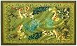 Laser Printed Split Bamboo 3' x 5' Veranda Rug
