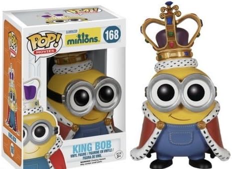 NEW Funko POP! Minions Movie Vinyl Figure - King Bob #168