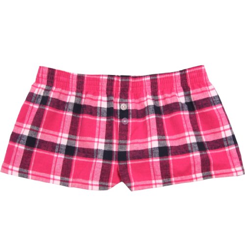 Boxercraft Bitty Boxer Shorts, 100% Cotton Flannel, Adult Sizes