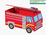 Review Guidecraft  / Fire Engine Toy Box
