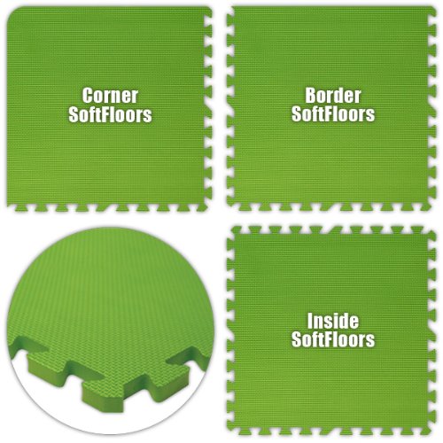 Reviews Floor Pad Softfloors Lime Green 24 X 50 Set Total Sq Ft