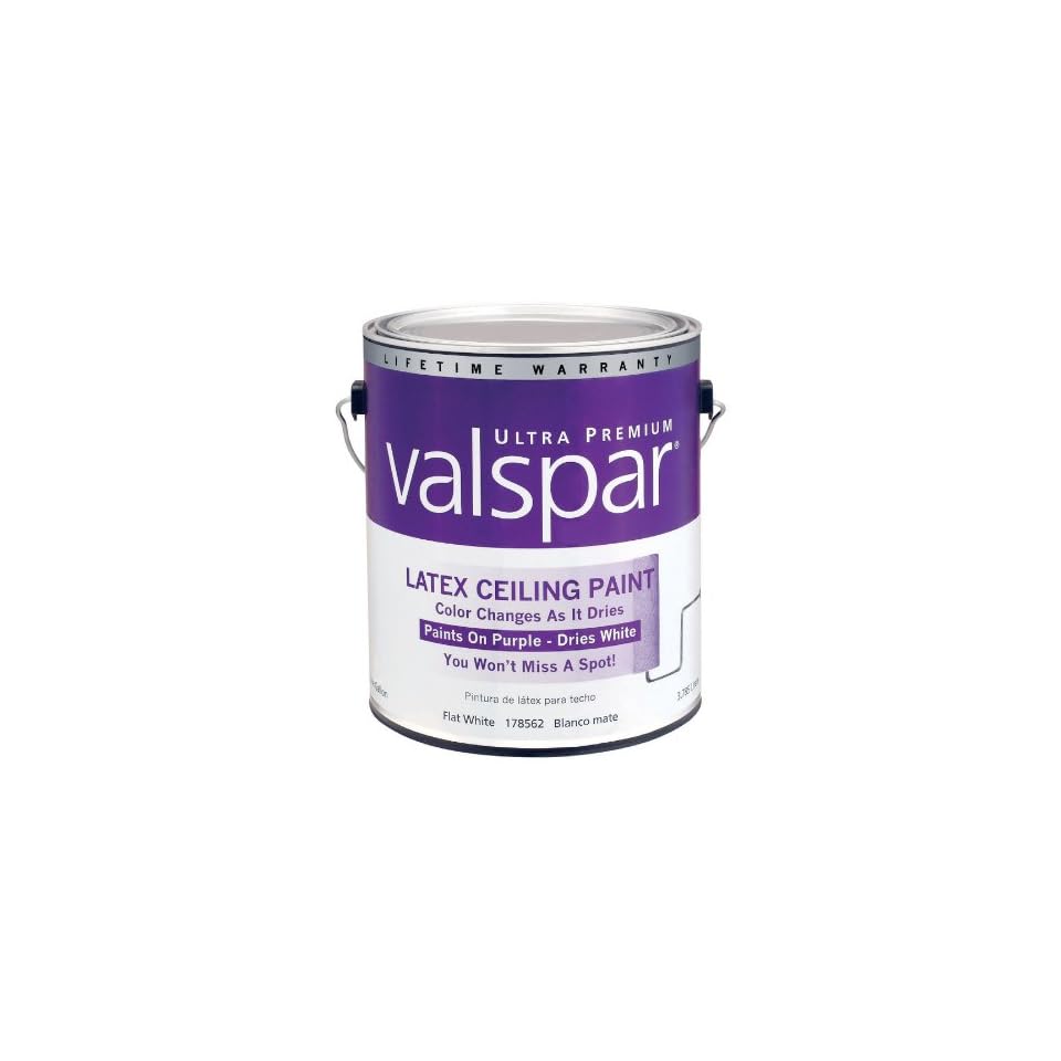 Valspar Gallon Interior Flat Finish Color Changing Ceiling Paint