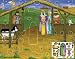 Advent Calendar - Christmas Stable Sticker