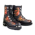 Xelement Fire Starter Lace Up Motorcycle Boots - 10