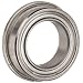 Dynaroll Precision Miniature Ball Bearing, ABEC-3, Double Shielded, Flanged, Stainless Steel