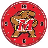 Maryland WinCraft NCAA Round Clock