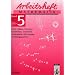 Arbeitshefte Mathematik - Neubearbeitung: Arbeitsheft Mathematik 5. L�sungen. Reelle Zahlen, Potenzen, Quadratische Gleichungen, Funktionen, Geometrie, Gleichungssysteme: BD 5