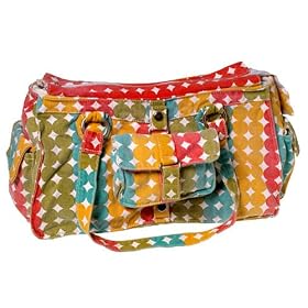 Olive N Figs Polka Dots HandBag (with front coin purse)