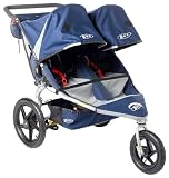 2006 Revolution Duallie Double Jogging Stroller in Navy CLOSE OUT SPECIAL