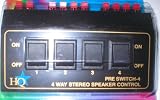 Electronics : HQ 4 way speaker control box