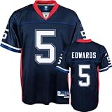 Trent Edwards Reebok NFL Navy Premier Buffalo Bills Jersey - Medium