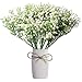 LYLYFAN 12 Pcs Babys Breath Artificial Flowers, Gypsophila Real Touch Flowers for Wedding Party Home Garden Decoration