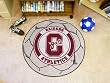 Colgate Red Raiders 29" Round Soccer Ball Floor Mat (Rug)