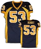 Rosky California Bears Navy #53 Game Worn Football Jersey (48)