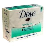 Dove Beauty Bar, Sensitive Skin - Eight 4.25oz Bars (Pack of 3)