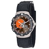 NFL Men's FDV-CLE Agent Series Cleveland Browns Velcro Watch