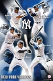New York Yankees (Bobby Abreu, Alex Rodriguez, Derek Jeter, Johnny Damon, Hideki Matsui) Sports Poster Print - 24 X 36