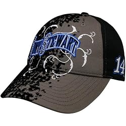 Chase Authentics Tony Stewart Ladies Black-Gray Checkered Past Adjustable Hat