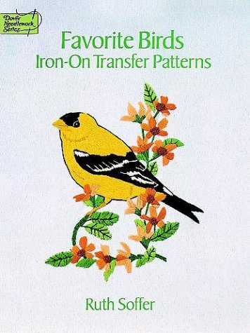 Childrens Toyshop  Books : Favorite Birds Iron-on Transfer Patterns