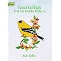 Favorite Birds Iron-on Transfer Patterns