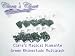 Clara's Magical Diamante Green Rhinestuds Multi Pack Size UF4 x 10 packs (Iron On Hot-fix Items)