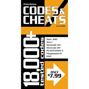 Codes and Cheats Fall 2009: Prima Official Game Guide by Prima Games
