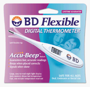 HealthPersonalCare: BD Soft & Flexible Digital Thermometer, Multipurpose   1 Ea