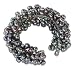 Jewelry : Pearl bracelet, 'Extravagant Purple'