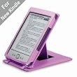 Acase Genuine Leather Flip Case for Classic Kindle (Latest Generation 2011) with Multiple Position Stand (Purple)